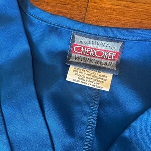 Cherokee Women's Authentic Workwear Blue Top